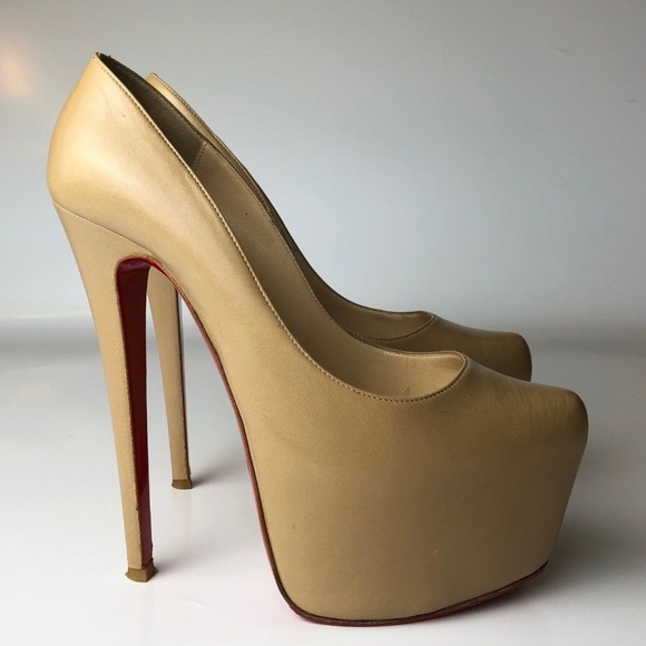 christian louboutin beige daffodile christian louboutin beige daffodile